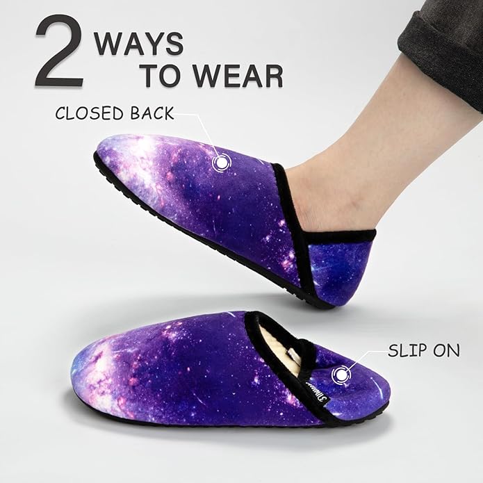 ATHMILE House Slippers for Women Men Indoor Barefoot Slippers Socks Furry Slip on House Shoes Cozy Comfy for Home Bedroom Travel Yoga