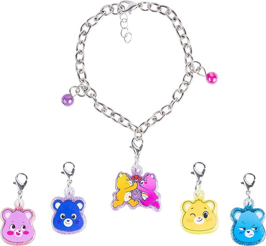 LUV HER Girls Add A Charm Box Set with 1 charm bracelet & 5 interchangeable charms - Ages 3+