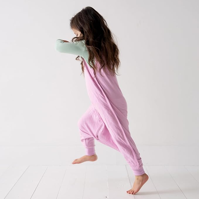 Dreamland Baby Toddler Sleep Sack with Feet, 1.0 TOG – Ultra Soft Viscose Wearable Blanket. Machine Washable, 2-Way Zipper.