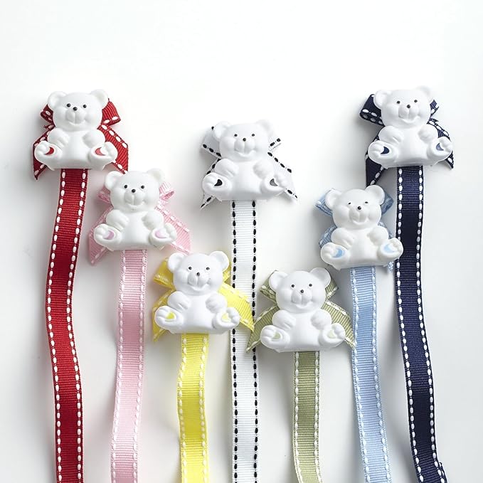 Baby Buddy Pacifier Clip Holder, Newborn Essential with Universal Fit for All Binky and Teether Brands, Ages 4+ Months, Black & White, 1 Pack