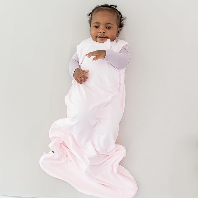 KYTE BABY Unisex Sleep Bag for Babies and Toddlers, 97% Rayon Made From Bamboo, 3% Spandex, 0.5 Tog (Small, Sakura)
