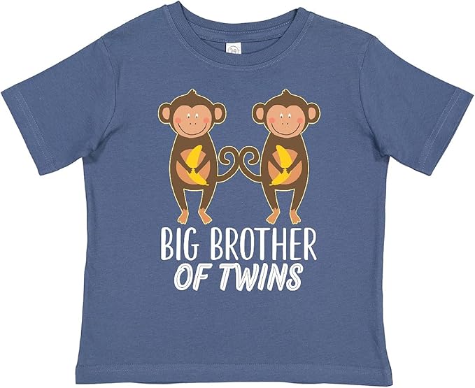 inktastic Brother of Twins Boys Gift Toddler T-Shirt