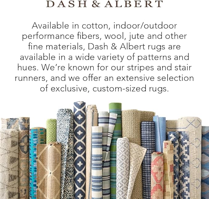 Dash and Albert Marled Cotton Area Rug - 2.5' x 8' Runner Black Solid Handwoven Accent Rug - Durable, Lightweight, High Traffic Areas Hallway, Stairs, Bedroom