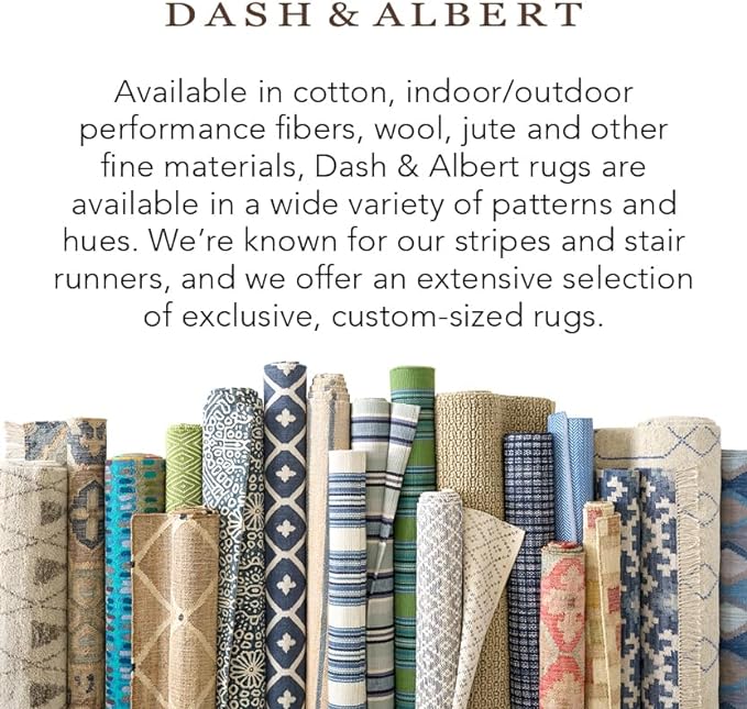 Dash and Albert Marled Cotton Area Rug - 2' x 3' Light Blue Solid Handwoven Accent Rug - Durable, Lightweight, High Traffic Areas Hallway, Bedroom, Living Room