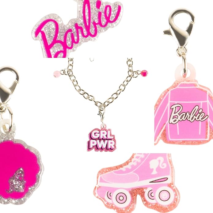 LUV HER Girls Add A Charm Box Set with 1 charm bracelet & 5 interchangeable charms - Ages 3+