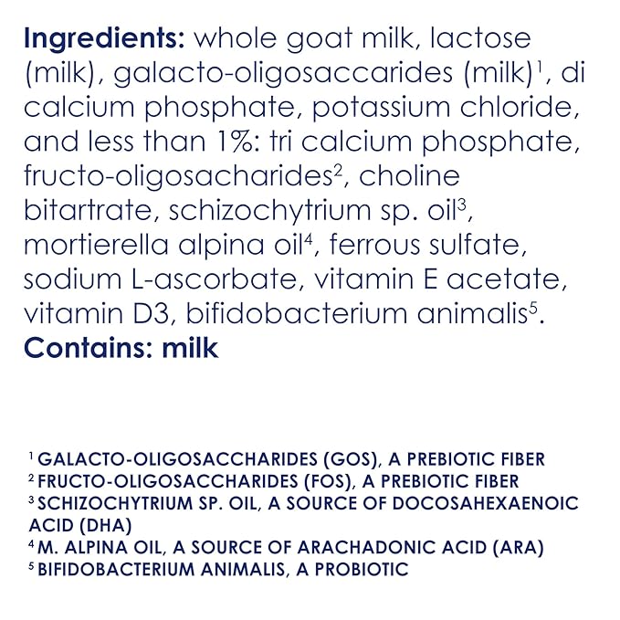 Kabrita Goat Milk Toddler Nutrition, 12-24 Months - Easy to Digest, Contains Vitamin D, Calcium, Iron, DHA, Non-GMO - Gentle on Sensitive Tummies - Supports Gut Health & Sleep - 28oz