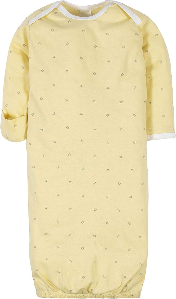 Gerber unisex-baby Baby Boy and Girls 4-pack Sleeper Gown