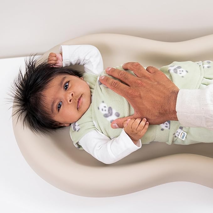 HALO Micro-Fleece Sleepsack Swaddle, 3-Way Adjustable Wearable Blanket, TOG 3.0, Cozy Pandas, Newborn, 0-3 Months