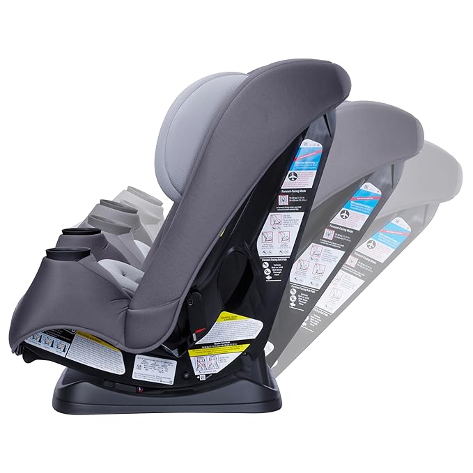 Maxi-COSI Pria All-in-One Convertible Car Seat, Infant to Toddler Car Seat, Easy-Install Harness, Machine-Washable Cover, 5-100 lbs, Sea Salt