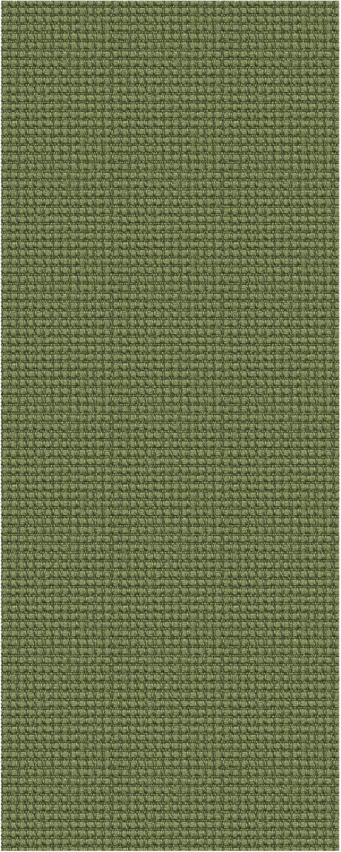 KOZYFLY Runners for Hallways 2x5 ft Washable Kitchen Runner Non Slip Rubber Backed Hall Runners Cotton Entryway Runner Rugs Floor Carpet for Indoor Backdoor Bedroom Kitchen, Olive Green/Earthy Green