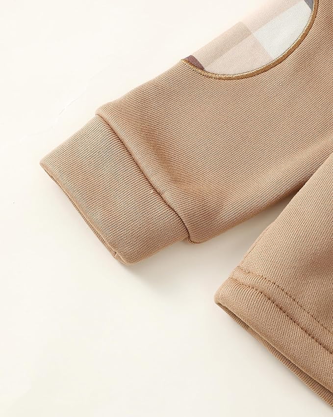 Toddler Baby Boy Clothes Infant Newborn Boy Outfit Long Sleeve Hoodie Sweatshirt Pants Fall Winter Clothes Set
