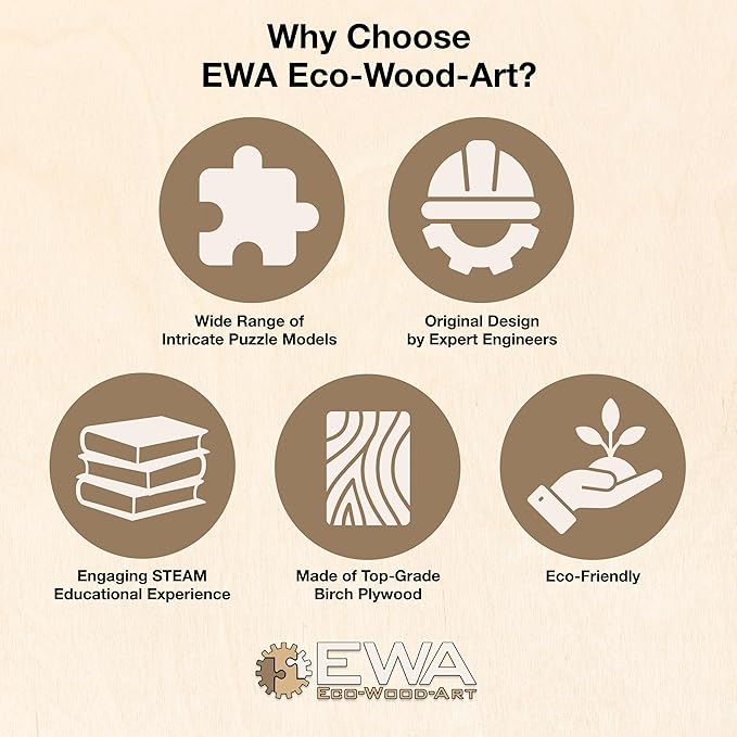 EWA Home Décor – Kois Small 80 Pieces – Wooden Jigsaw Puzzle for Adults – Perfect for Artistic Home Decoration and Mindful Relaxation