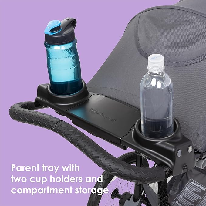 Baby Trend Expedition® Zero Flat Jogger Travel System with LED Lights, Dash Blue