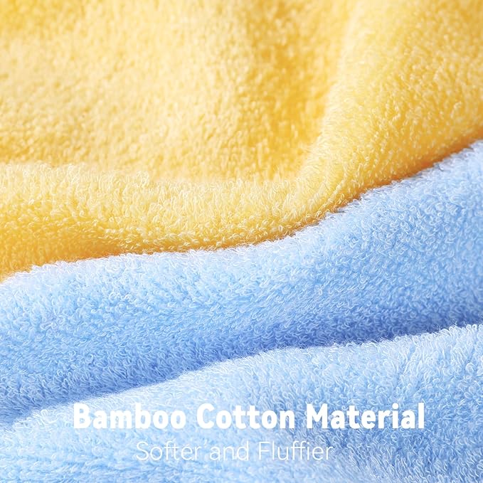 Yoofoss Luxury Washcloths Towel Set 10 Pack Baby Wash Cloth for Bathroom-Hotel-Spa-Kitchen Multi-Purpose Fingertip Towels & Face Cloths