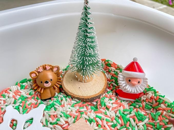 Kids Sensory bins Montessori sensory bin, sensory toys, Sensory bins, Sensory Bin For Preschoolers (Christmas RG)