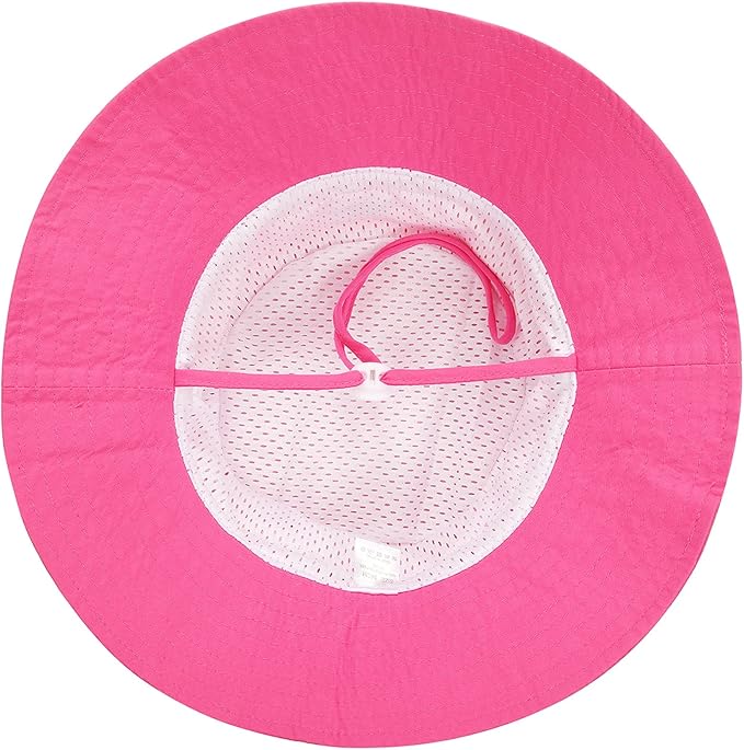 MaxNova Baby Sun Hat Smile Face UPF 50+ Toddler Bucket Hat for Boys Girls 0-7 Years