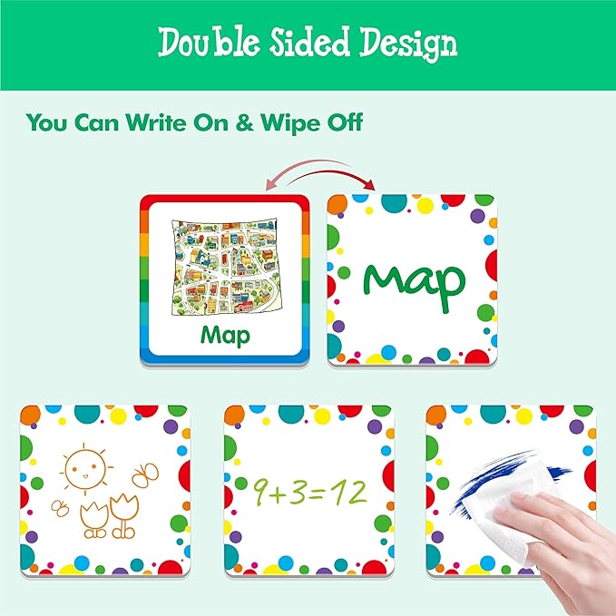 Hebayy Memory Matching Game, 72 PCS Sight Words Matching Cards for Kids, 36 Pairs Memory Cards, Educational Toy for Children to Learn Sight Words 5+ Years Old
