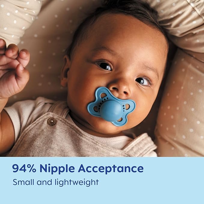 Pacifier, 0-6 Months, Night Collection, Unisex 2-Count