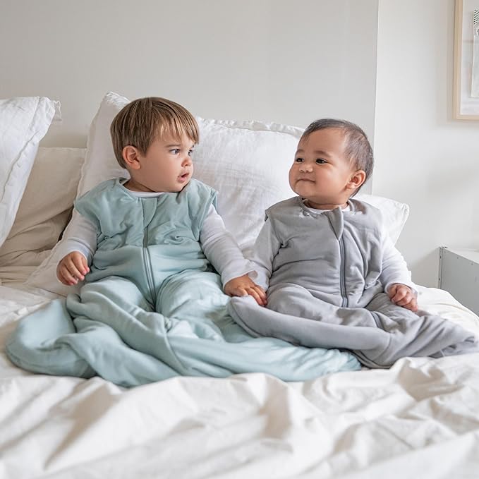 HALO SleepSack SuperSoft Wearable Blanket, Viscose Made From Bamboo, Sleeping Bag for Babies, 1.5 TOG, 12 β 18 Months, Large, Calm Sage