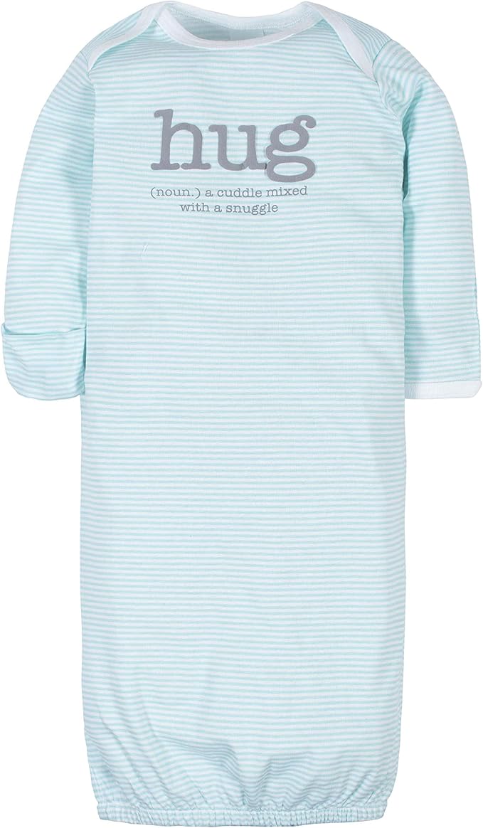 Gerber unisex-baby Baby Boy and Girls 4-pack Sleeper Gown