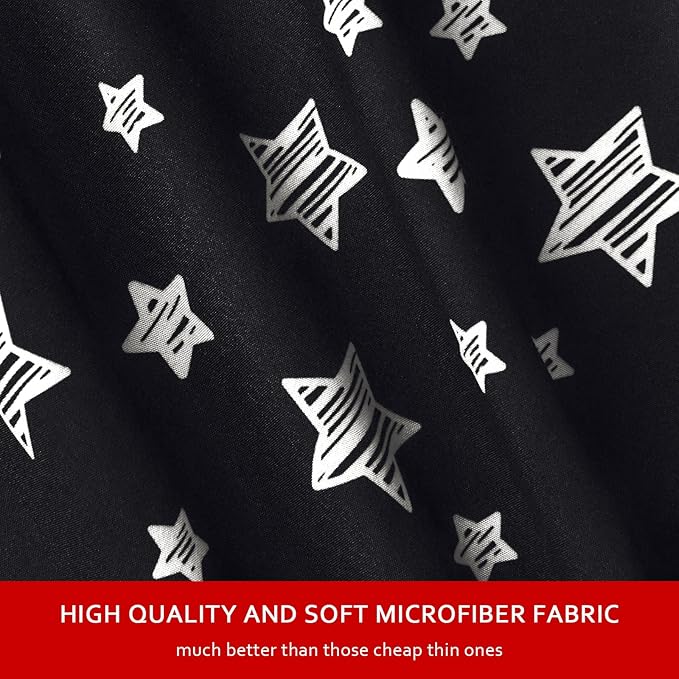 Changing Pad Cover for Boys Girls 2 Pack, Lovely Print Soft Unisex Diaper Change Table Sheets, Fit 32"x16" Contoured Pad, Comfy Cozy 2-Pack Cradle Sheets, Grey & Black