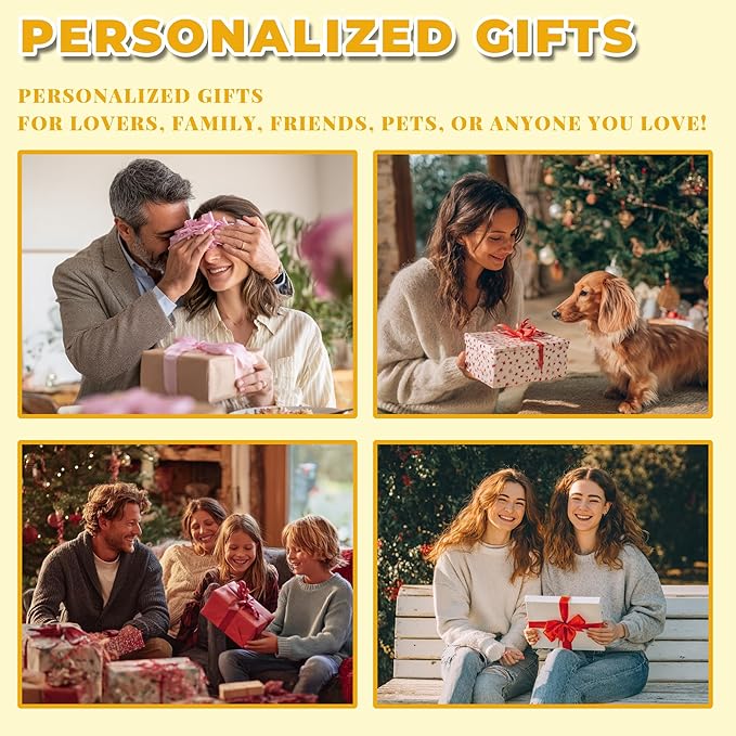 Custom Personalized 9 Photo Collage Blanket Thow Gifts with Text, Customized Pictures Blankets Gift for Christmas Birthday Thanksgiving Adults Kids Dad Mom Girlfriend Boyfriend (7 mom Daughter)