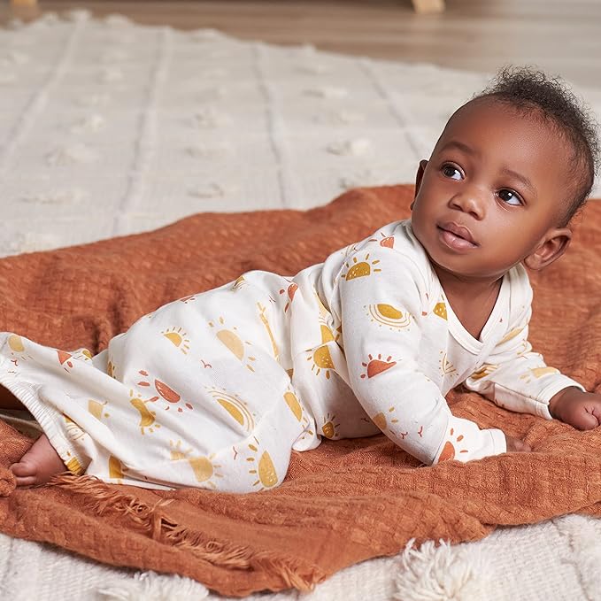 Gerber unisex-baby Baby Boy and Girls 4-pack Sleeper Gown