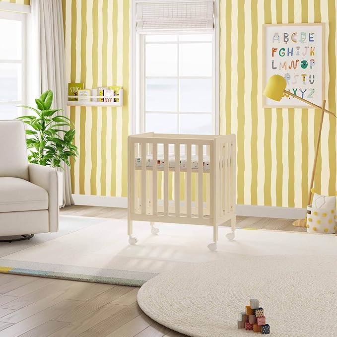 Carter's by DaVinci Colby Grow 6-in-1 Convertible Crib - Portable Bassinet to Full-Size Baby Crib w/Removable Wheels, Toddler Bed, Junior, Full-Size Bed - GREENGUARD Gold Certified - Easy to Assemble