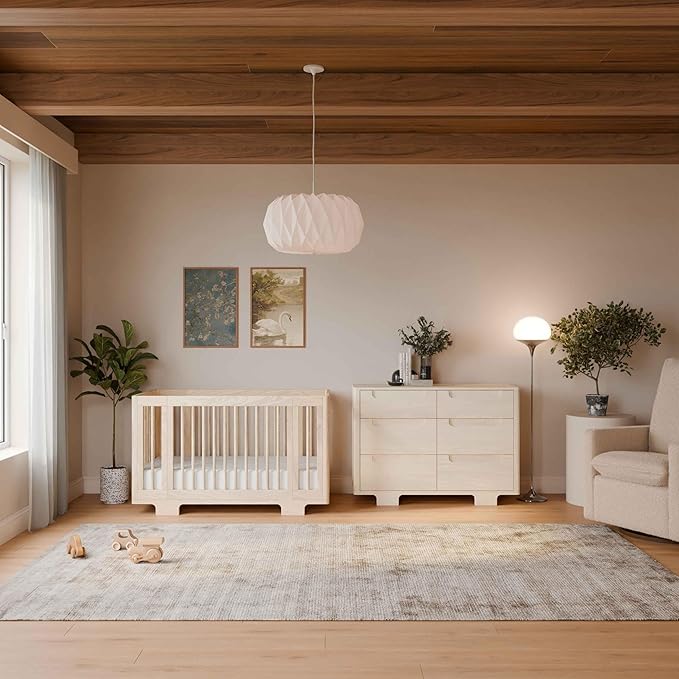 Babyletto Yuzu 8-in-1 Convertible Crib - Conversion Kits Included for Bassinet, Midi Baby Crib Convertible to Toddler Bed, Daybed, Standard & Baby Bed - GREENGUARD Gold Certified - Adjustable Heights