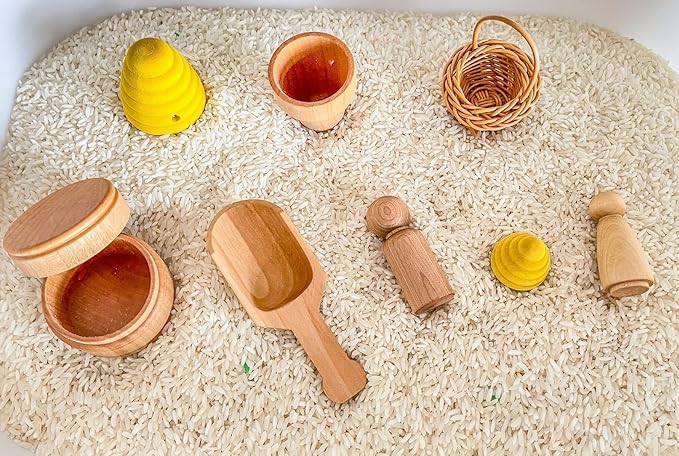 Kids Sensory bins Montessori sensory bin, sensory toys, Sensory bins, Sensory Bin For Preschoolers (Flower)