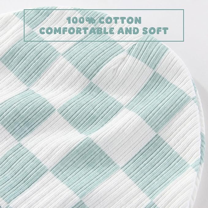 Baby Girls Boys Hats Mittens and Socks Set Cotton Infant Caps Newborn Soft Gloves 0-6 Months