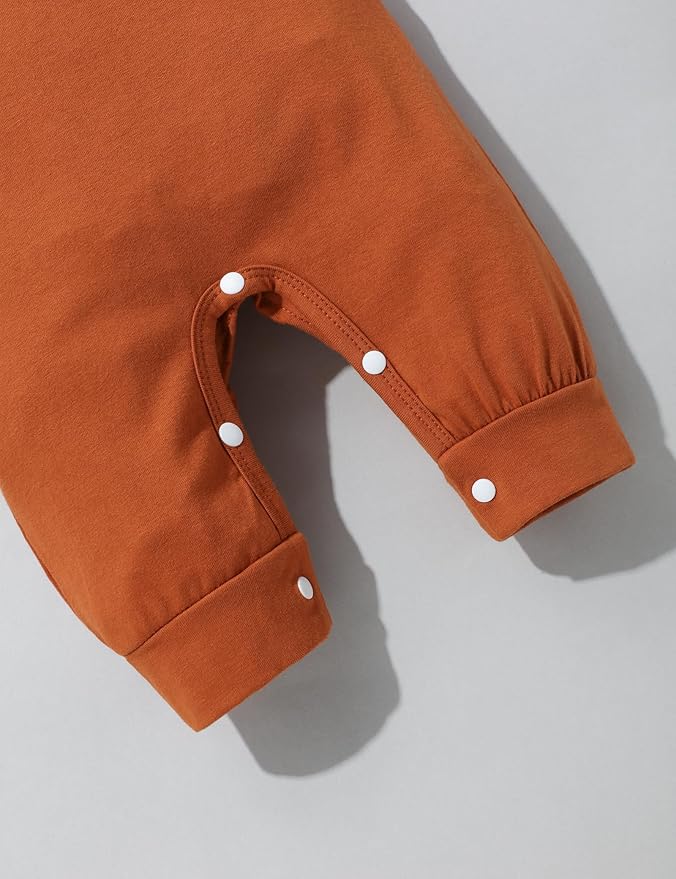 Baby Girl Clothes Patter&Letter Baby Girl Romper with Bow Hat&Headband and Gloves 4Pcs Baby Girl Coming Home Outfit