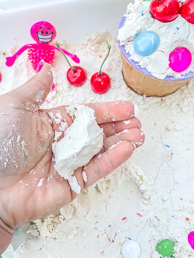 Kids Sensory bins Montessori sensory bin, sensory toys, Sensory bins, Sensory Bin For Preschoolers (Ice Cream)