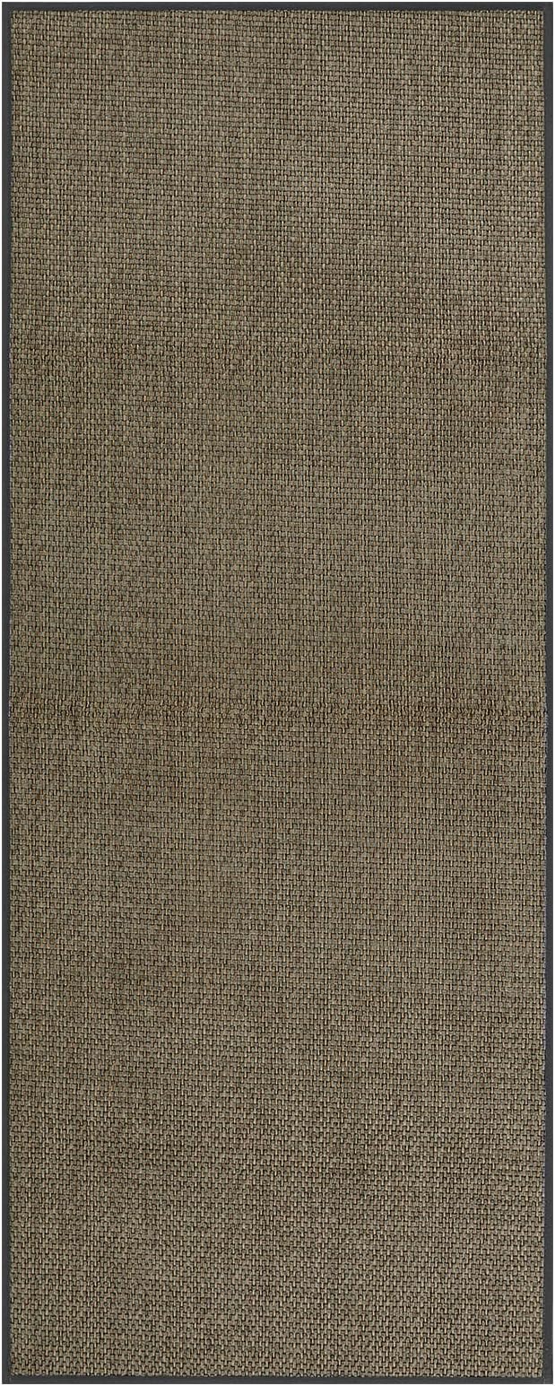 Wonnitar Farmhouse Washable Kitchen Runner, 2x5 Runner Rug Rubber Backed Non Slip Bathroom Rugs, Neutral Absorbent Braided Rugs Carpet Runner for Bedroom Entry Hallway(Grey/Khaki,2'x5')