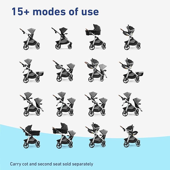 Graco Modes Nest2Grow DLX Travel System, Riordan