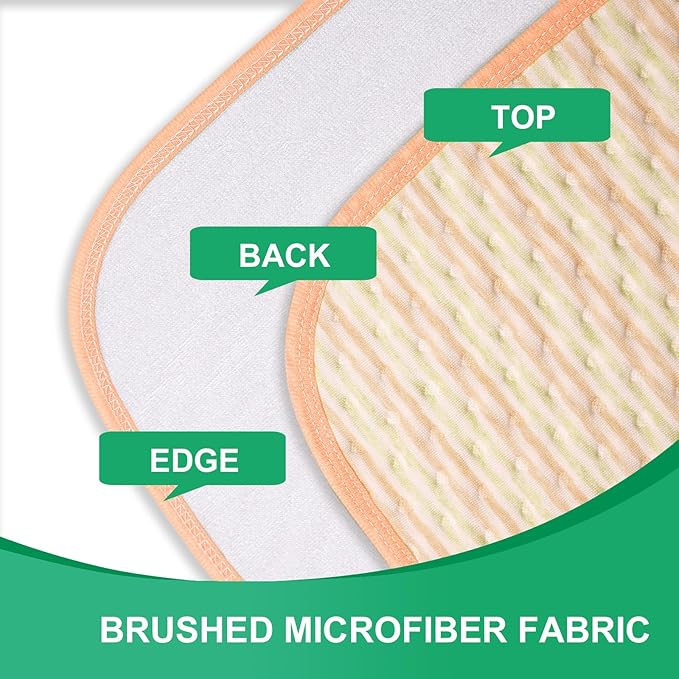 Incontinence Bed Pads - 55" x 39" Washable Waterproof Underpads (Pack of 1) - Reusable Extra Large 4-Layer Soft Pee Pads for Adults, Women, Elderly - for Sofa, Couch, Furniture