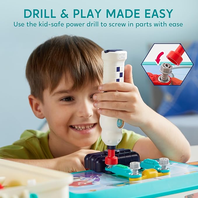Klever Kits 50+ Projects Space Circuits - Electronics Kit for Kids with 46+ Components, Electronic STEM Toy Educational Science Kits for Kids Aged 5 6 7 8+