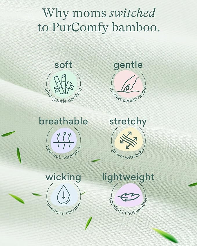 Supersoft Sleep Sack 0.5 TOG, Premium Bamboo Viscose Sleeping Bag Thin Baby Wearable Blanket 2-Way Zipper Sleep Sack
