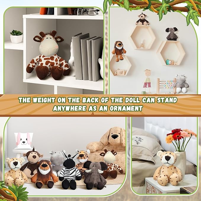 8 Sets Safari Animals Blindfolded Diaper Changing Baby Shower Games Boys Girls Baby Dolls Diapers for Bridal Shower Gender Reveal Games Prizes Gifts for Adults