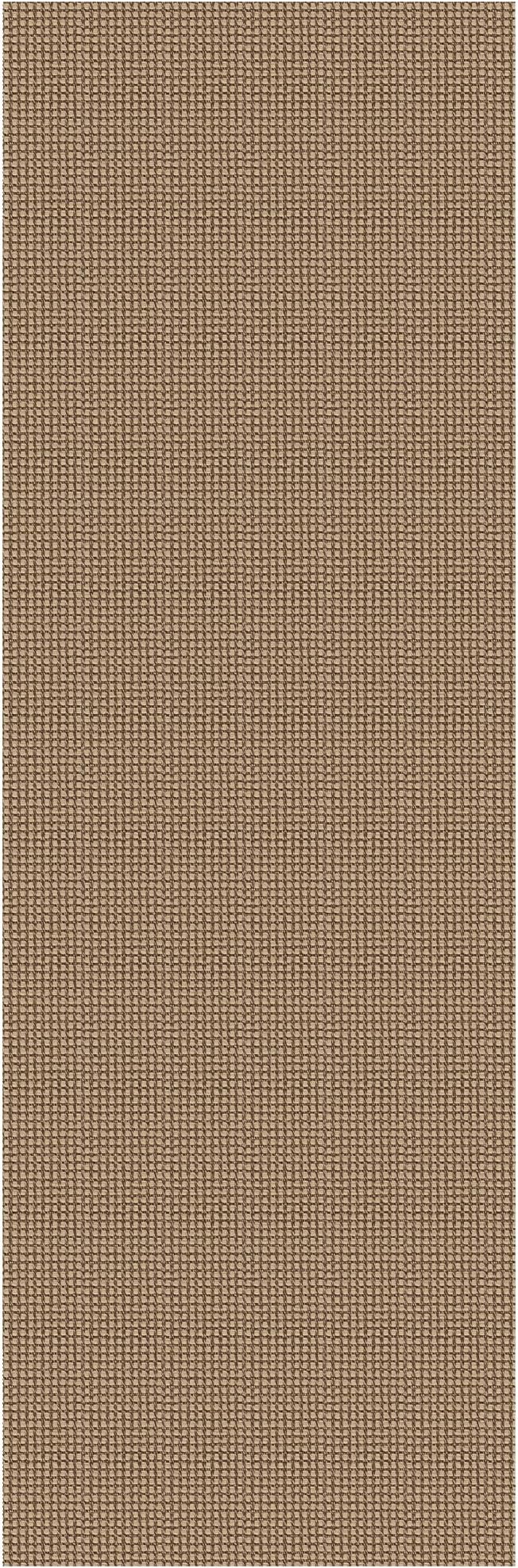 KOZYFLY Runners for Hallways 3x8 ft Washable Kitchen Runner Non Slip Rubber Backed Hall Runners Cotton Entryway Runner Rugs Floor Carpet for Indoor Backdoor Bedroom Kitchen, Tan/Orange/Brown