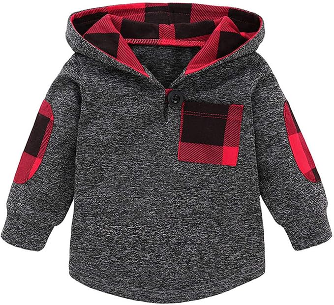 Toddler Baby Boy Clothes Infant Newborn Boy Outfit Long Sleeve Hoodie Sweatshirt Pants Fall Winter Clothes Set
