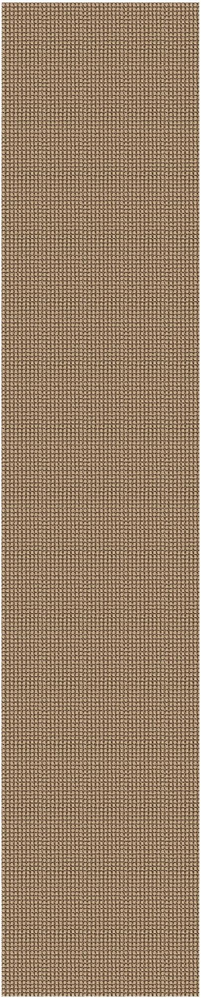 KOZYFLY Long Runners for Hallways 2x12 ft Washable Kitchen Runner Non Slip Rubber Backed Hallway Rugs Cotton Entryway Runner Rug Floor Carpet for Indoor Hall, Backdoor, Kitchen, Tan/Orange/Brown