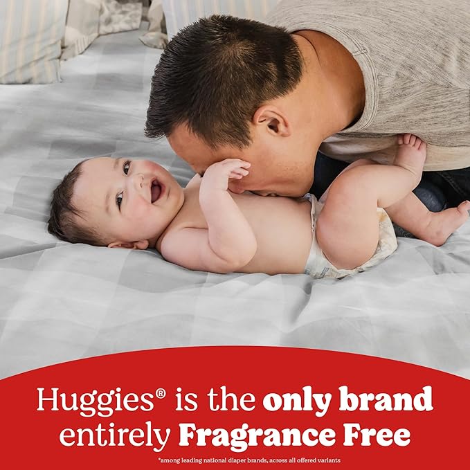 Huggies Size 3 Diapers, Little Snugglers Baby Diapers, Size 3 (16-28 lbs), 136 Count, Packaging May Vary