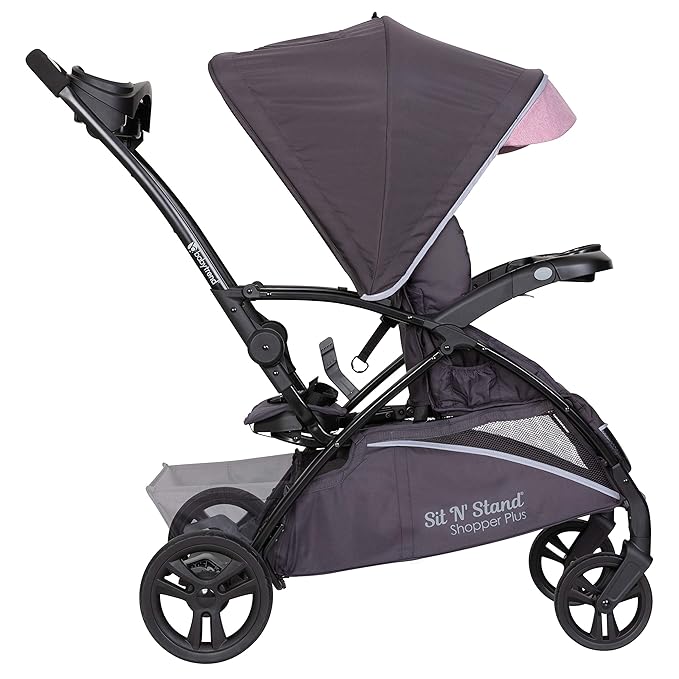 Baby Trend Sit N’ Stand® 5-in-1 Shopper Plus Stroller, Cassis