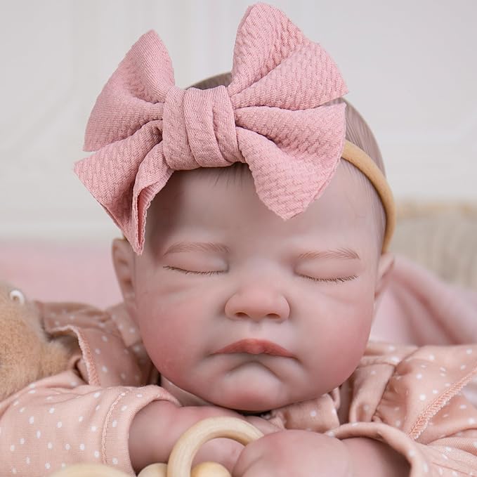 Milidool Reborn Baby Dolls Realistic - Lifelike 20 Inch Newborn Baby Doll Girls with Poseable Limbs, Nice Gift for Kids 3+
