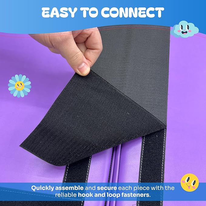 New Bounce Toddler Climbing Toys - Soft Play Set for Kids - Foam Climbing Blocks - Safe Soft Gym Equipment - Great for All Ages