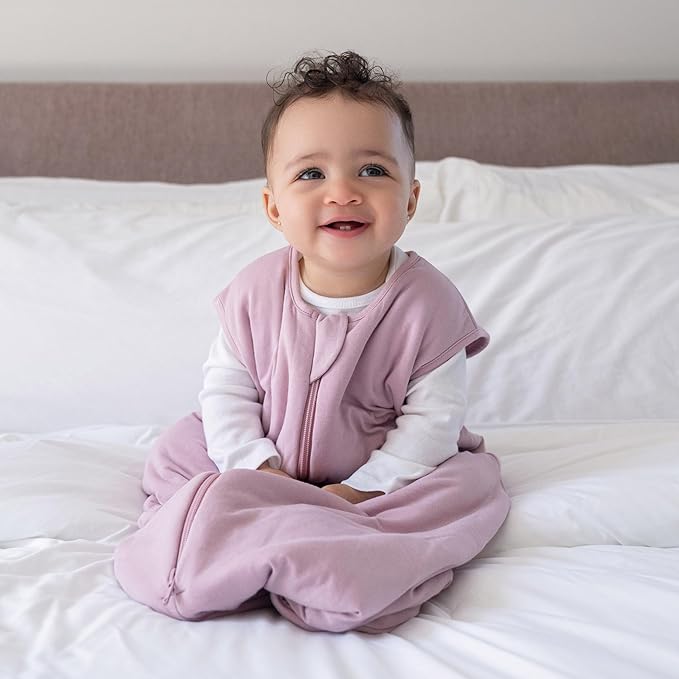 HALO SuperSoft Bamboo Wearable Blanket 1.5 TOG – Buttery Soft, Plush Baby Sleep Sack for Newborns, Infants & Toddlers, Hip-Healthy Design, Machine Washable, 18-24 Months, X-Large, Mauve