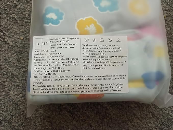 MOEMOE BABY Training Underwear 10 Packs Absorbent Potty Training Pants for Boys and Girls Cotton Pee Pants 2-9T