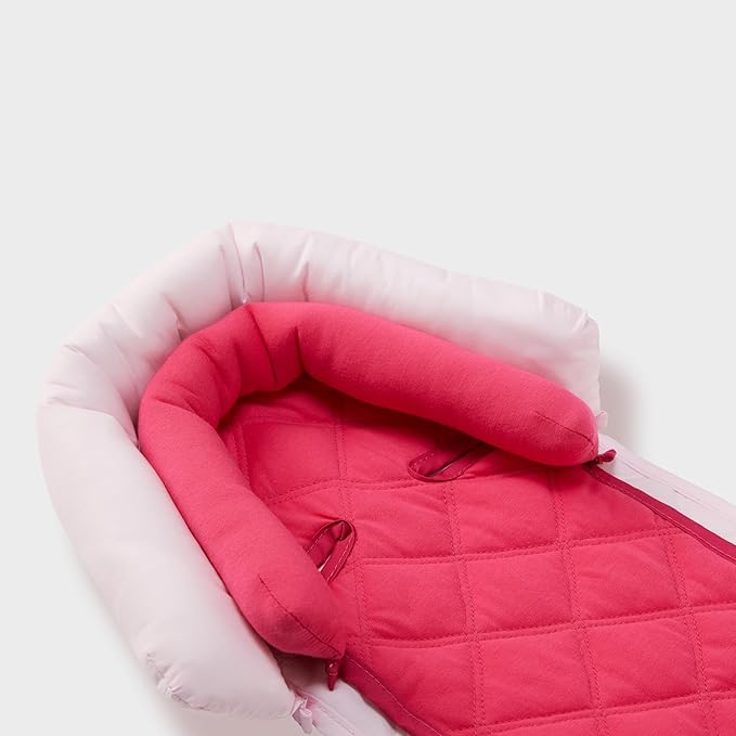 GoldBug Baby & Toddler 2-in-1 Car Seat Head Support - Pink