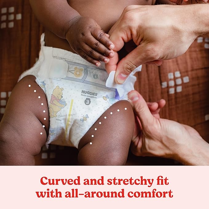 Baby Diapers Size 5 (27+ lbs), 120ct, Huggies Little Snugglers